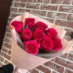 Моно букет из роз